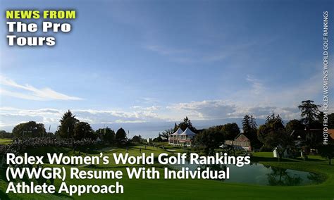 rolex world golf rankings women